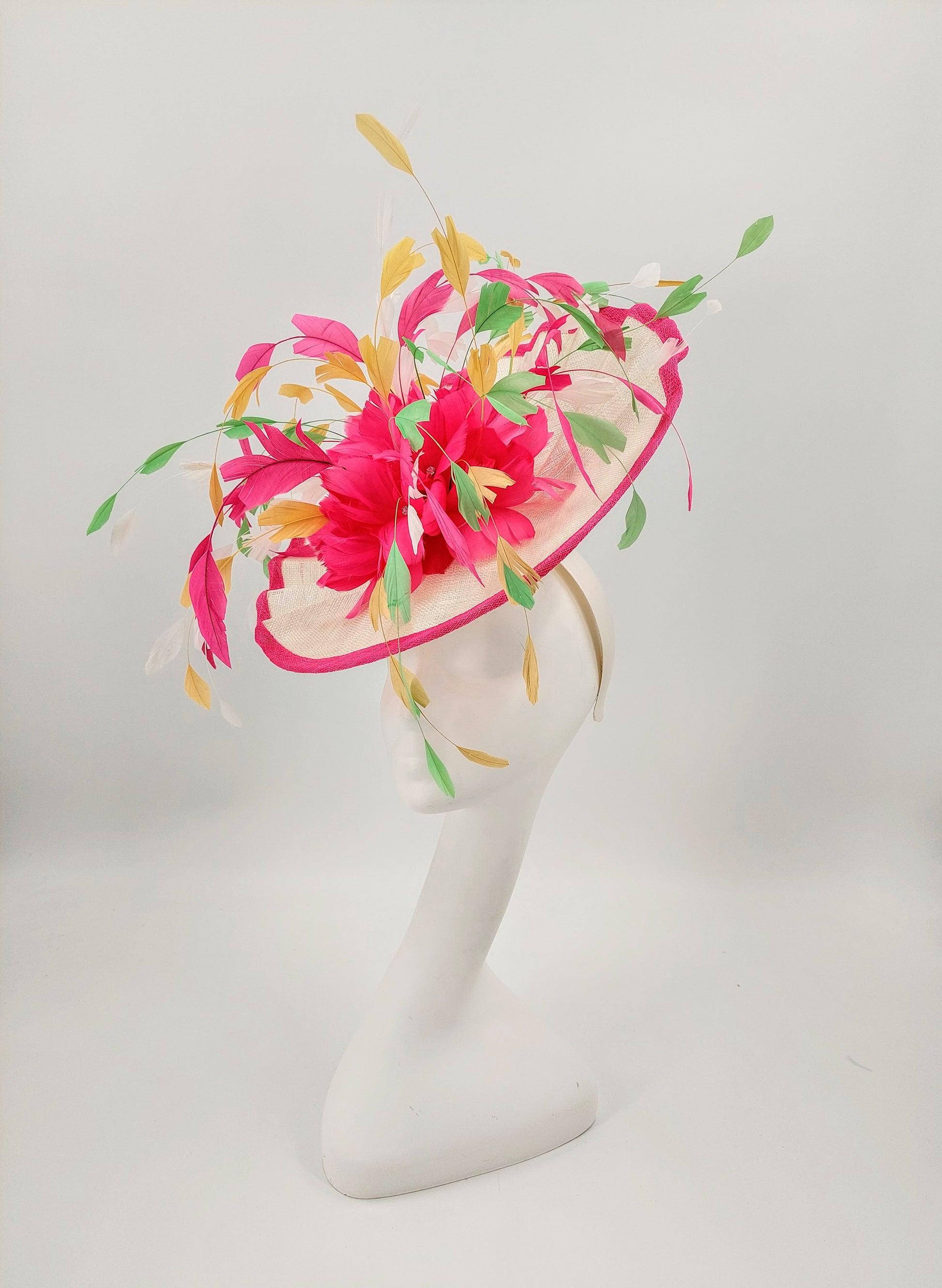 Hat Haven Millinery - Kentucky Derby Hats & Fascinators. Official Milliner of the Kentucky Derby Museum 2025 - Visit our pop up at the Hyatt Regency Louisville during Derby week. Shop our large selection of custom Kentucky Derby hats, fascinators, men's hats, and accessories. Stop by our design center to add the perfect finishing touch to you hat.