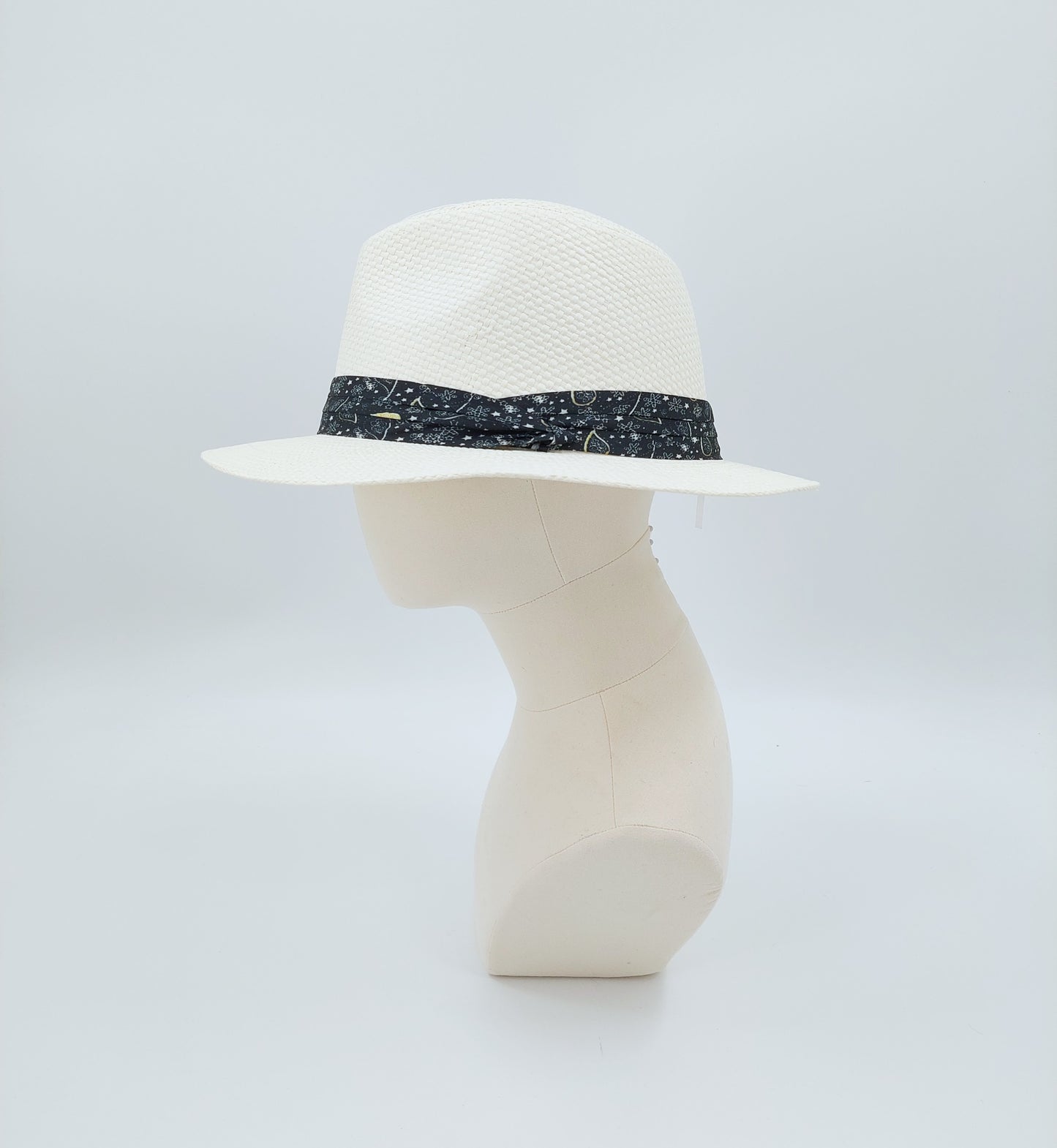 Fedora - Black Paisley