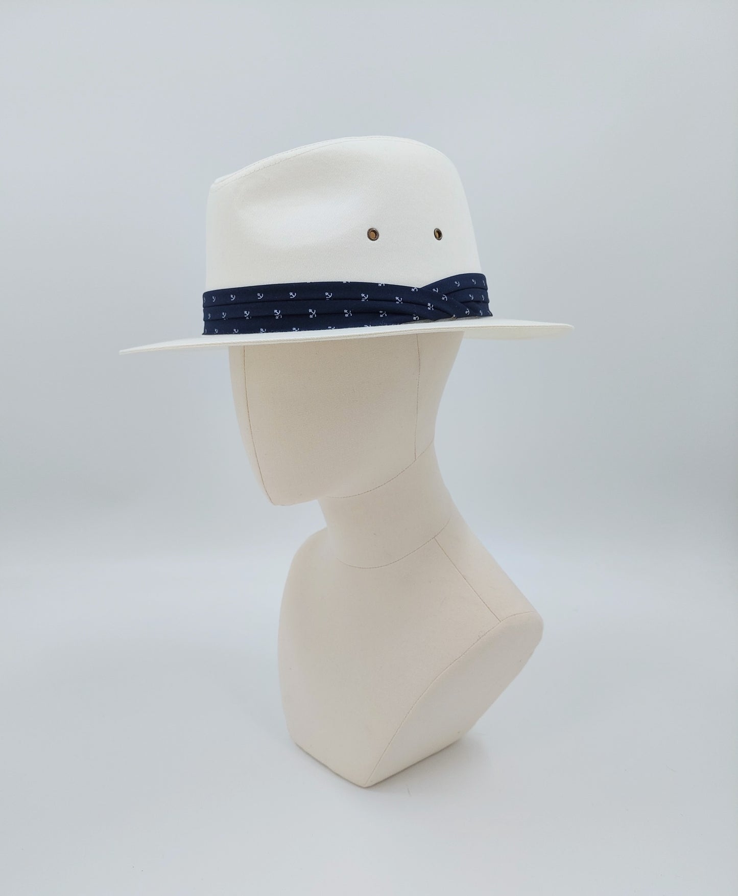 Twill Fedora - Black Band