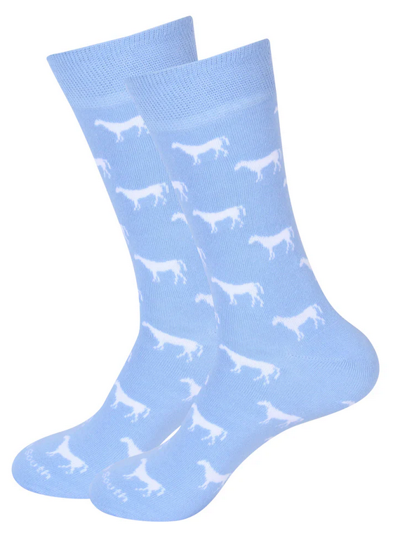 Horse Socks - Blue