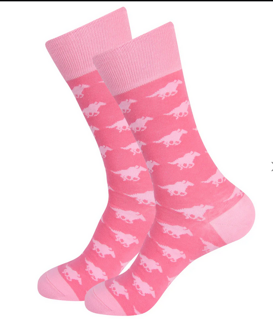Jockey/Horse Socks - Pink