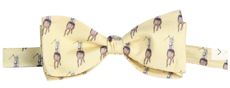 Fist Bump Jockey Bow Tie