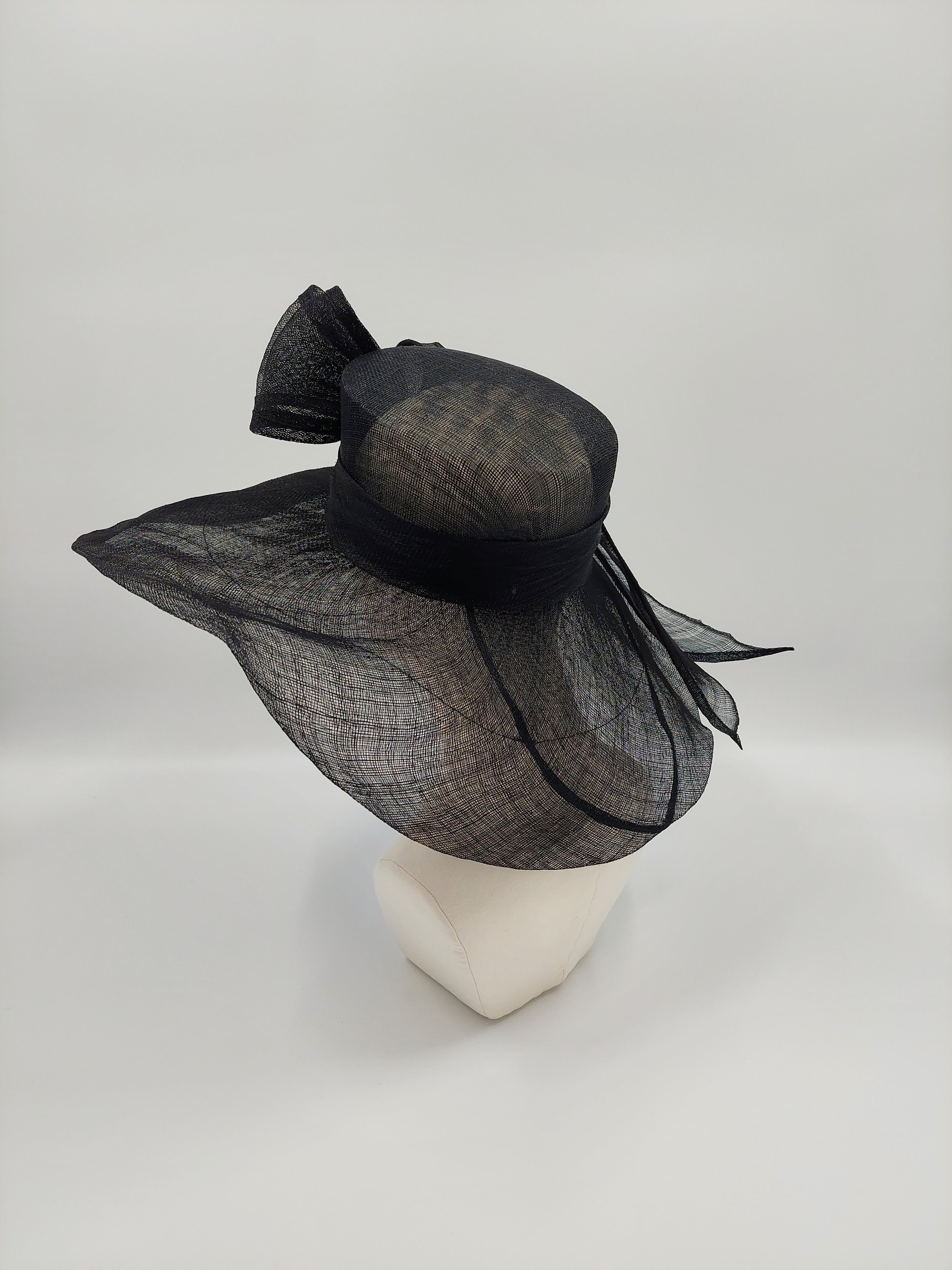 Wide Brim Black Hat Haven