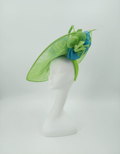 Natalie - Lime & Turquoise