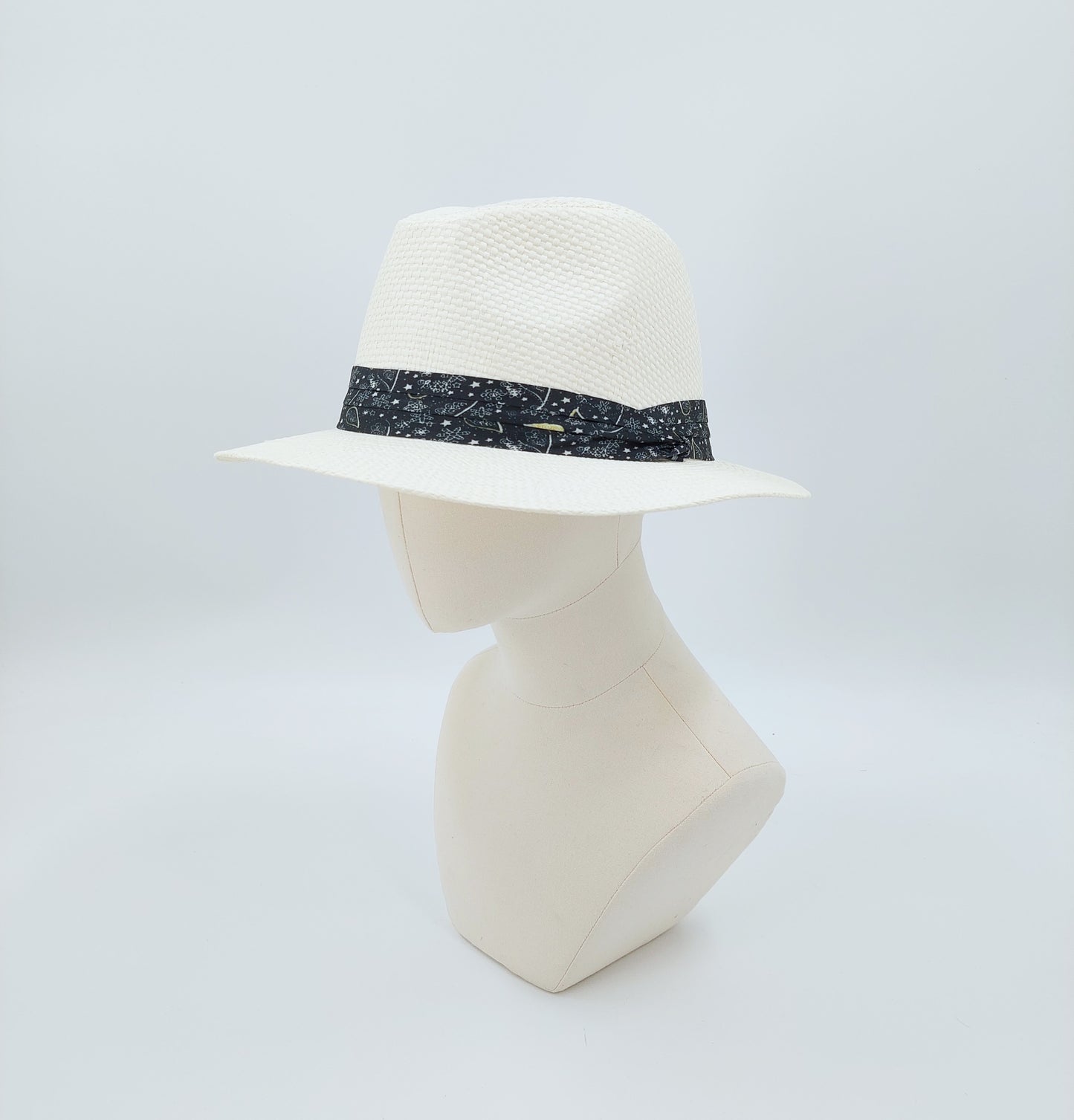 Fedora - Black Paisley