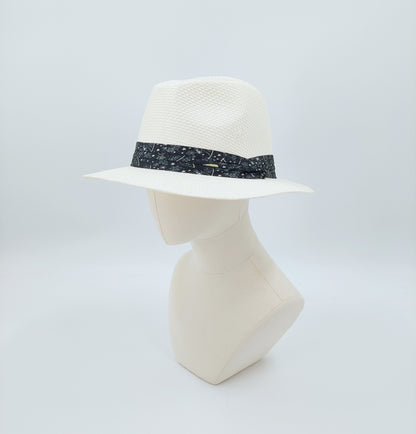 Fedora - Black Paisley