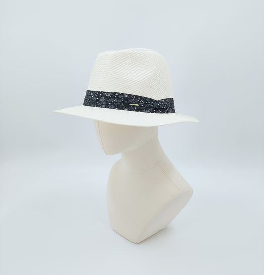 Fedora - Black Paisley