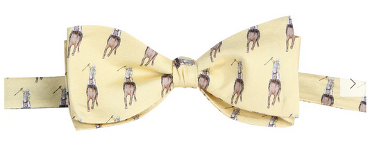 Fist Bump Jockey Bow Tie