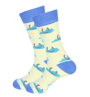 Kentucky Horseshoe Socks