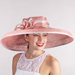 Blush pink Kentucky derby hats Louisville Hat shop Hat Haven 