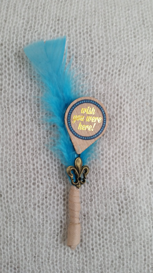 Custom boutonniers weddings Hat Haven 