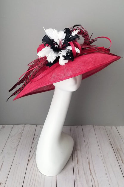 Hat Haven millinery hat shop in Louisville, Kentucky. Custom hats, Kentucky Derby hats, ladies dress hats, fascinators, hatinators, wedding hats, mother of the bride hats, bridal head pieces, men's hats, boutonnieres, custom millinery hat maker, Ascot hats, Melbourne Cup hats, race day hats.