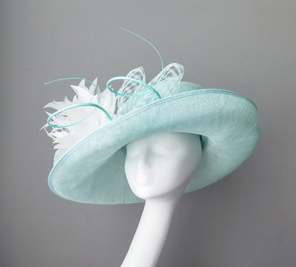 Hat Haven millinery hat shop in Louisville, Kentucky. Custom hats, Kentucky Derby hats, ladies dress hats, fascinators, hatinators, wedding hats, mother of the bride hats, bridal head pieces, men's hats, boutonnieres, custom millinery hat maker, Ascot hats, Melbourne Cup hats, race day hats.