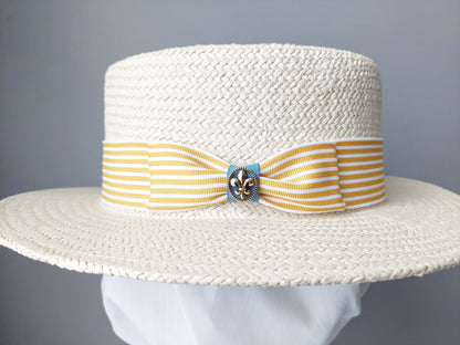 Hat Haven Millinery hat store in Louisville, Kentucky, best Derby hats, hat maker, milliner, custom hats, dress hats, ladies hats, wedding hats, Ascot hats, race day hats.